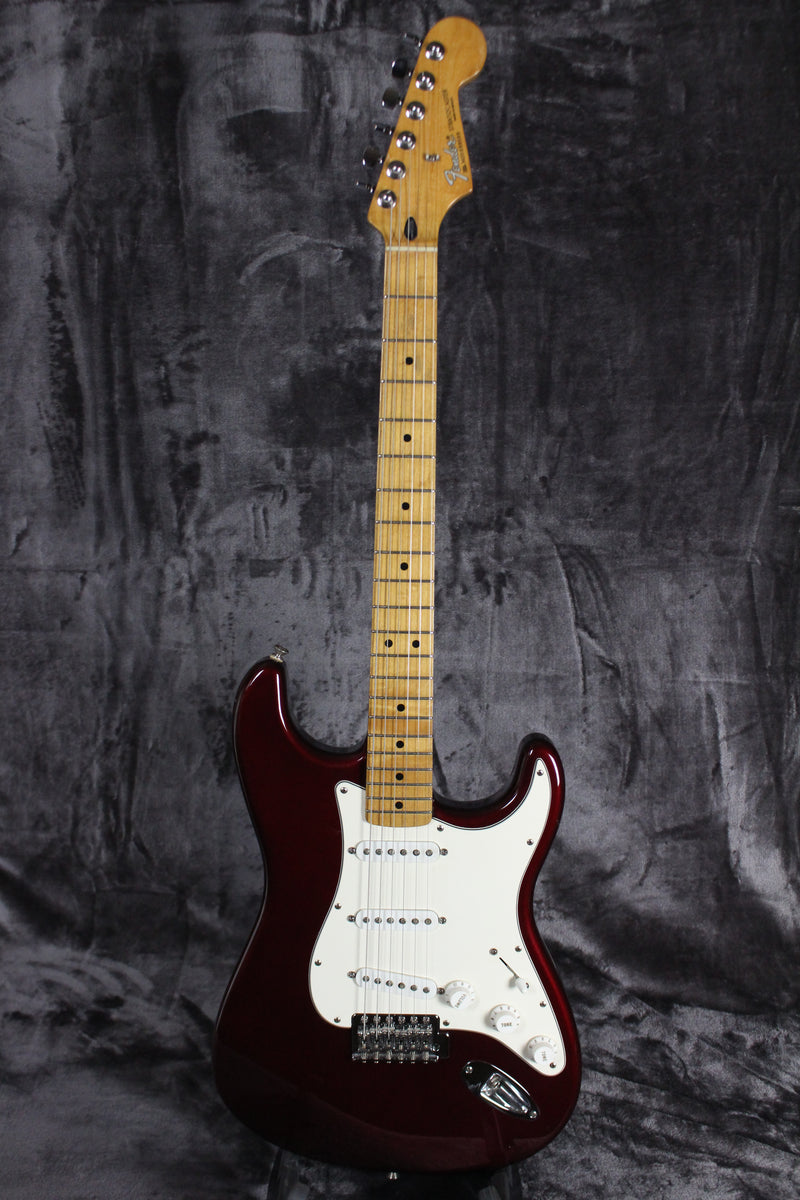 ギター Fender Mexico Stratocaster Midnight Wine Guitarra FENDER Stratocaster Standard HSS Midnight Wine