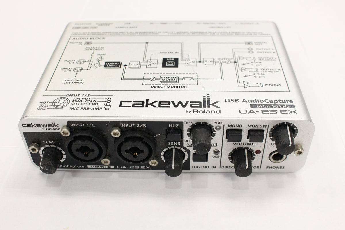 Roland Cakewalk UA-25 EX USB Audio Capture Interface – Empire 