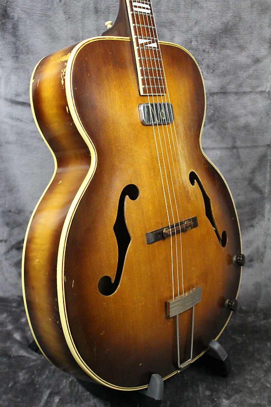 Kay Encore 160 1951 Sunburst Empire Guitars