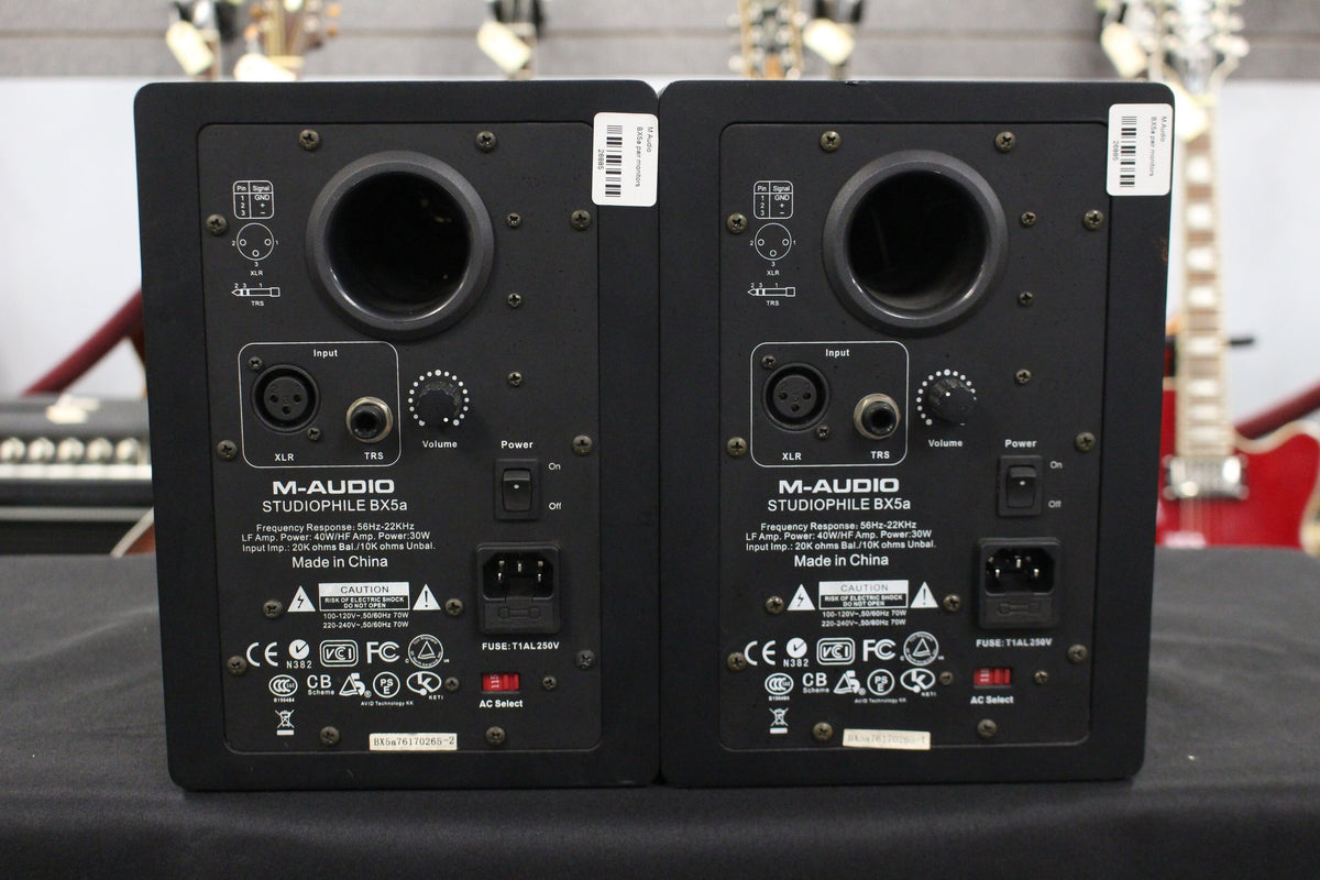 MAudio BX5a Studio Monitors Empire Guitars