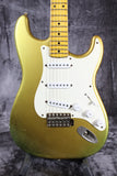 MJT Body/All Parts Neck/Fender Robert Cray Pickups Partscaster Aztec Gold *Relic*