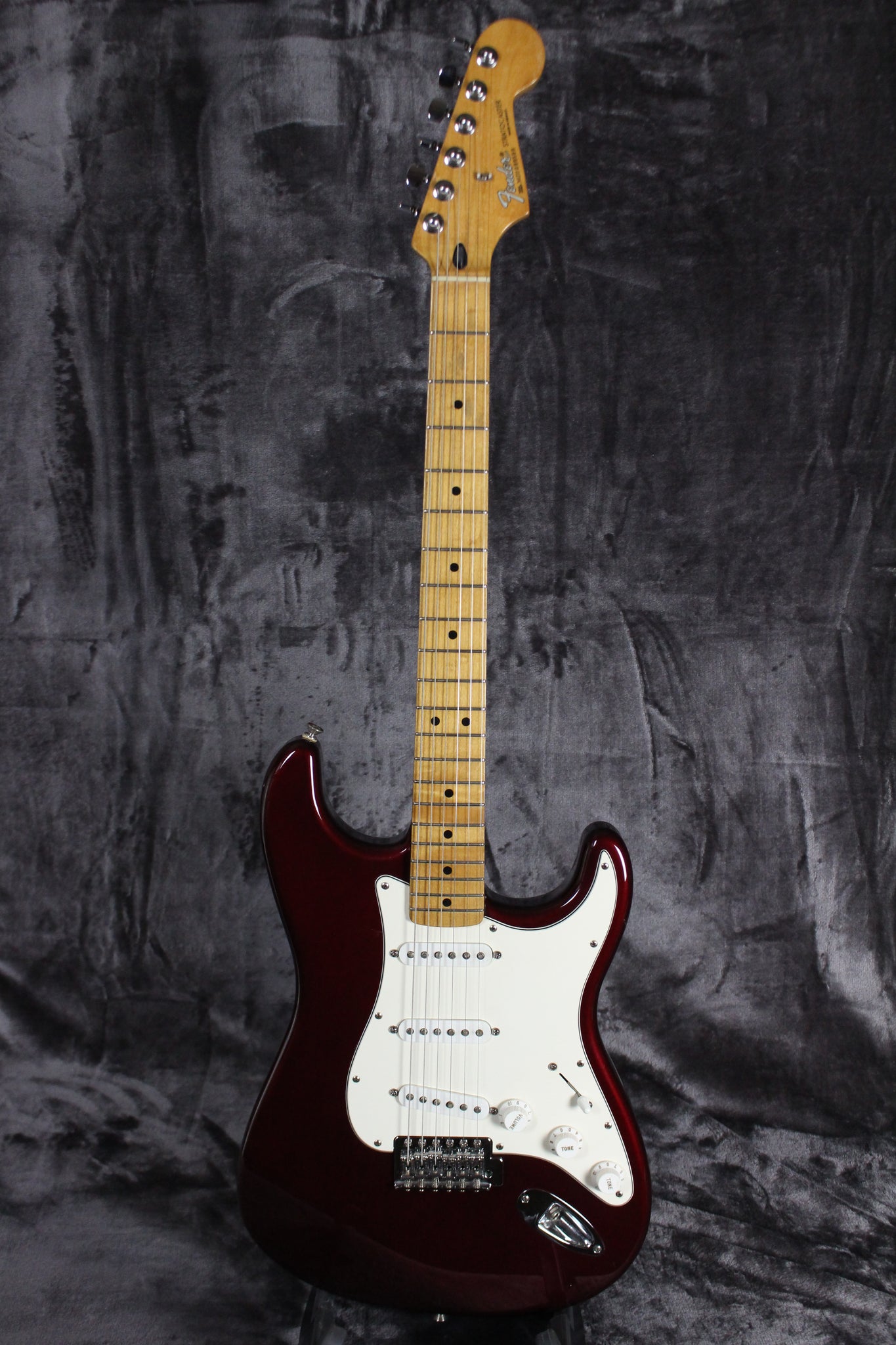 2000 Fender Standard Stratocaster MIM Midnight Wine – Empire Guitars