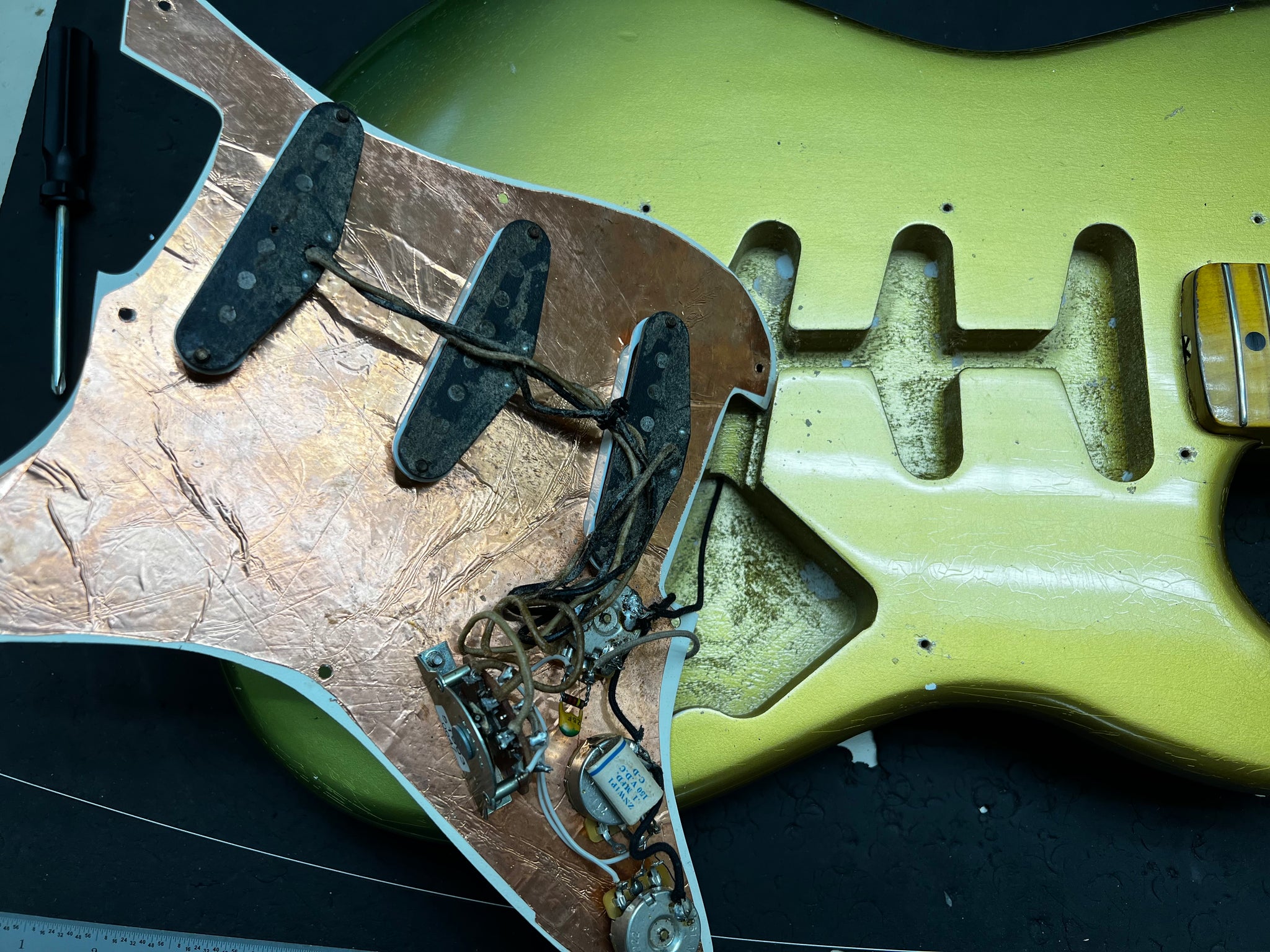 MJT Body/All Parts Neck/Fender Robert Cray Pickups Partscaster