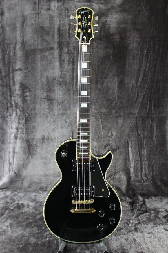 2000 Epiphone Les Paul Custom Black Beauty – Empire Guitars