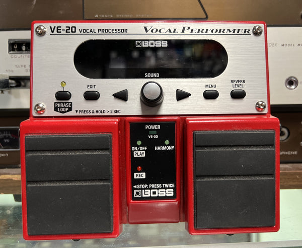 BOSS VE-20 アダプタ付き！ Amazon | 【純正ACアダプター・PSA-100S2セット】BOSS ボーカル