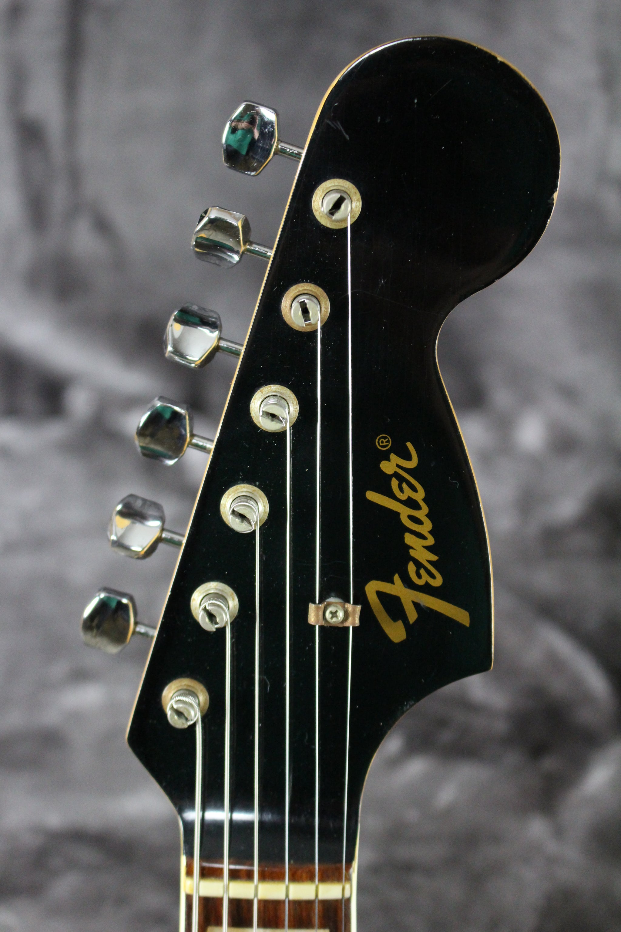 1969 Fender Jazzmaster Black Factory Refin – Empire Guitars