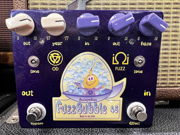 Analog Alien Fuzzbubble 45 USED