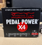 Voodoo Labs PP X 4 Power supply w/ cables Used