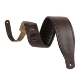 Levy's Amped Leather Series M26PD-DBR-DBR Guitar Strap *Free Shipping in the USA*