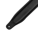 Levy's M26PD-WHT-BLK Leather Guitar Strap *Free Shipping in the USA*