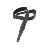 Levy's Leather Tri Glides Series M7GG3-BLK Guitar Strap *Free Shipping in the USA*