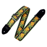 Levy's Cotton Floral Series MC8JQ-004 Guitar Strap *Free Shipping in the USA*