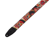 Levy's MPD2-123 Red Dragon Polyester Guitar Strap *Free Shipping in the USA*