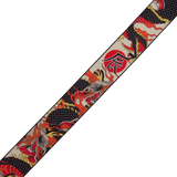 Levy's MPD2-123 Red Dragon Polyester Guitar Strap *Free Shipping in the USA*