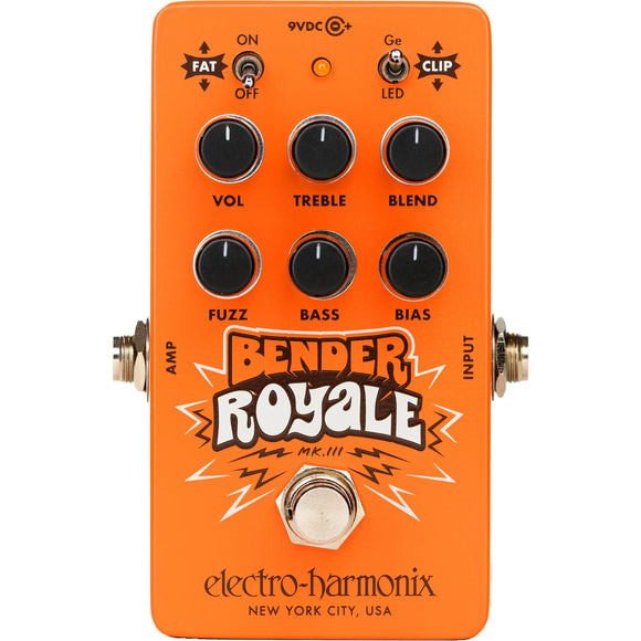 Electro-Harmonix Bender Royale | Germanium Fuzz Orange  