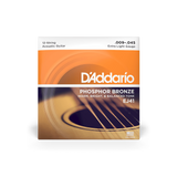 D'Addario EJ41  Extra Light 12-String Acoustic Guitar Strings