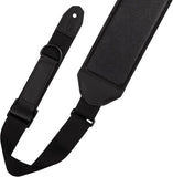 Levy's Leather Right Height Series MRH4GF-BLK Guitar Strap *Free Shipping in the USA*