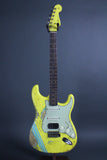 2025 Fender Custom Shop '63 Super Heavy Relic Graffiti Yellow HSS