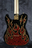 2017 Fender James Burton Telecaster Red Paisley Flames