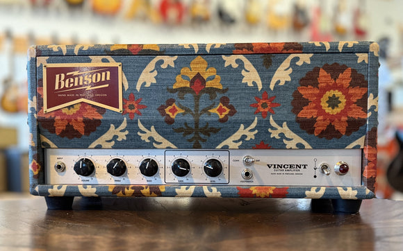 Benson Amps Vincent 30 Watt Channel Switching Head Aunt Gertie *Free Shipping in the US*