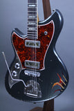 NOVO Guitars Serus J Custom Charcoal Frost over '64 3-Tone Burst Left Handed " Free Shipping in the US"