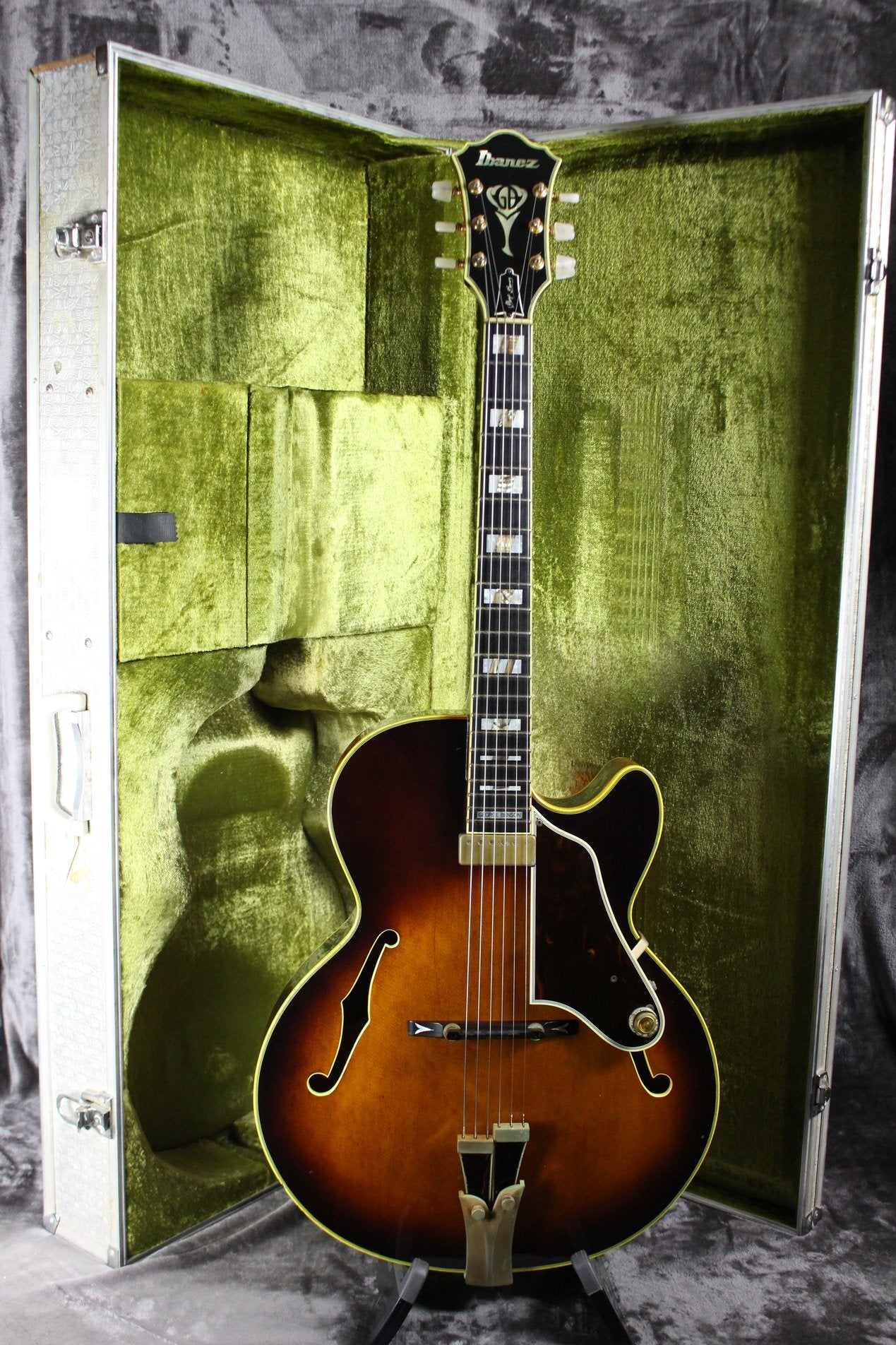 1982 Ibanez GB-20 George Benson Signature Sunburst | eBay