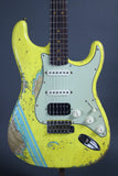 2025 Fender Custom Shop '63 Super Heavy Relic Graffiti Yellow HSS