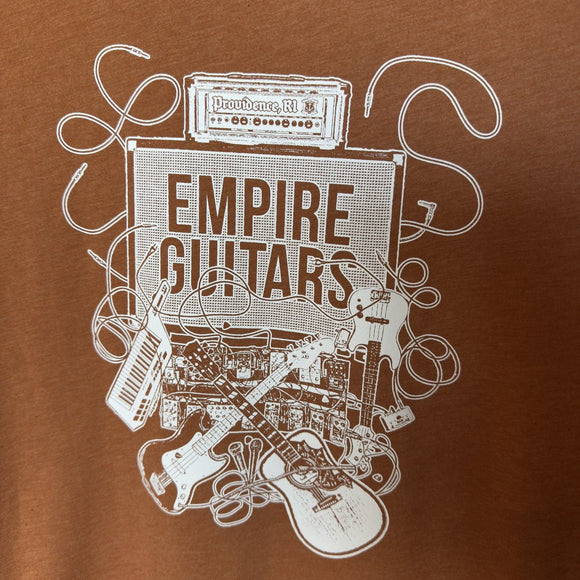 Empire Guitars Big Mess Burnt Orange T-Shirt XL