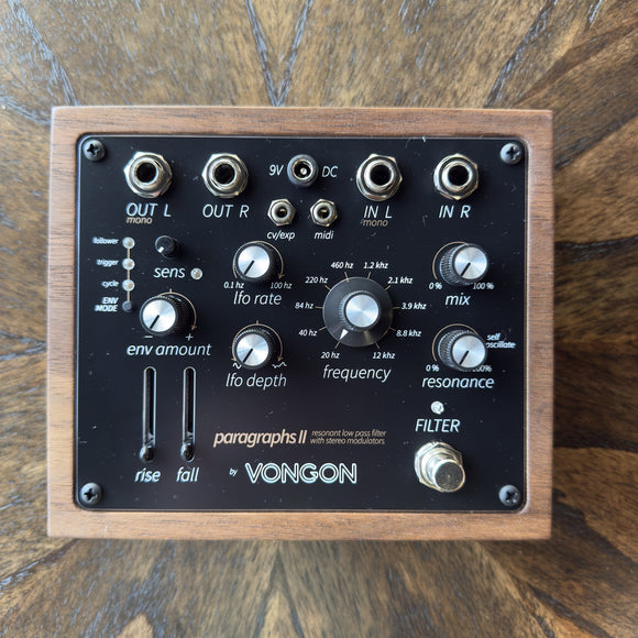 Vongon Paragraphs II Used