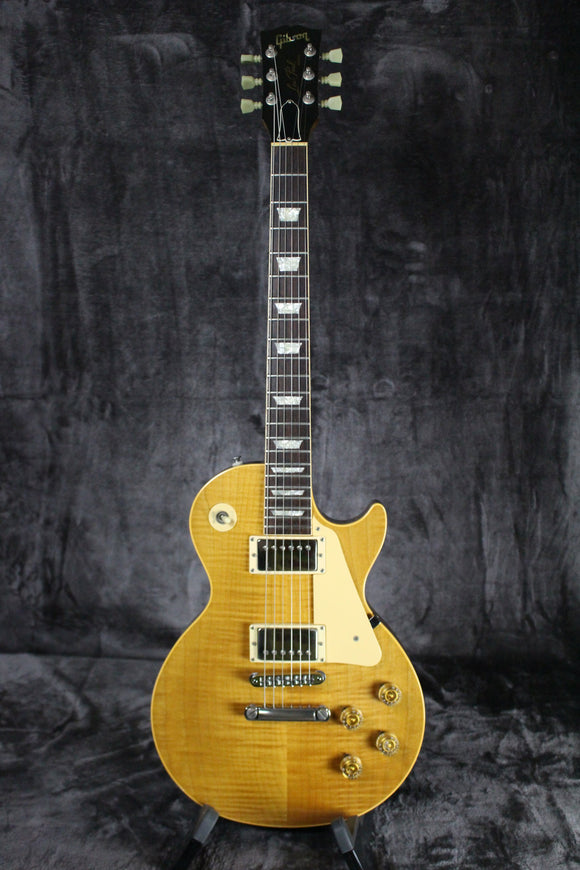 1984 Gibson Les Paul Standard Antique Natural 2-Piece Flame Maple