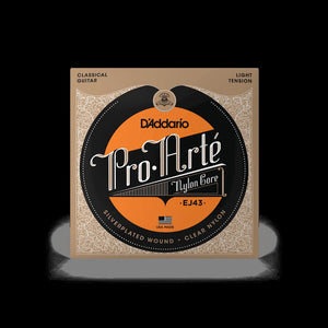 D'Addario EJ43 Pro-Arte Light Tension Nylon Classical Guitar Strings