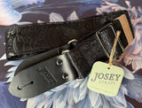 Josey Straps "The Abyss" Black Poly Guitar Strap *Free Shipping in the USA