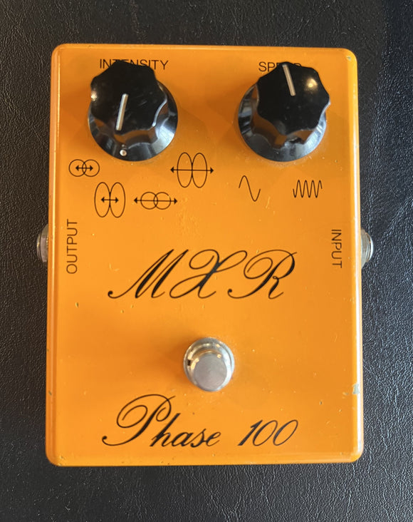 1970's MXR Phase 100 Script Logo Used