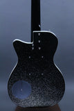 2007 Danelectro Baritone Black Sparkle