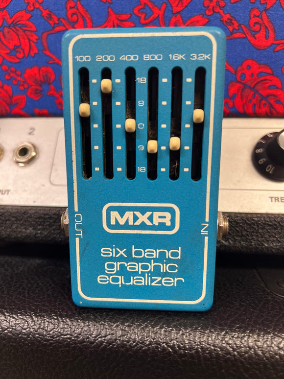 1970's MXR Six Band EQ Used