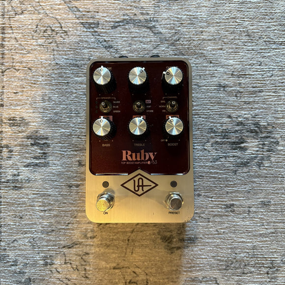 Universal Audio Ruby '63 Top Boost Amplifier Used