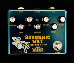 Reuss Subsonic Why Jakob Jørgensen signature pedal Bass Fuzz/Overdrive *Free Shipping in the USA*