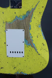 2025 Fender Custom Shop '63 Super Heavy Relic Graffiti Yellow HSS