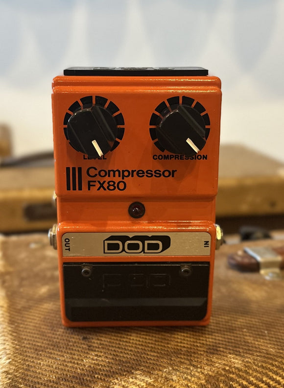 Vintage DoD FX80 Compressor Used