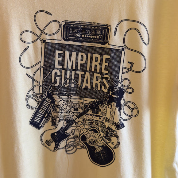 Empire Guitars Big Mess Heather Yellow  T-Shirt Large