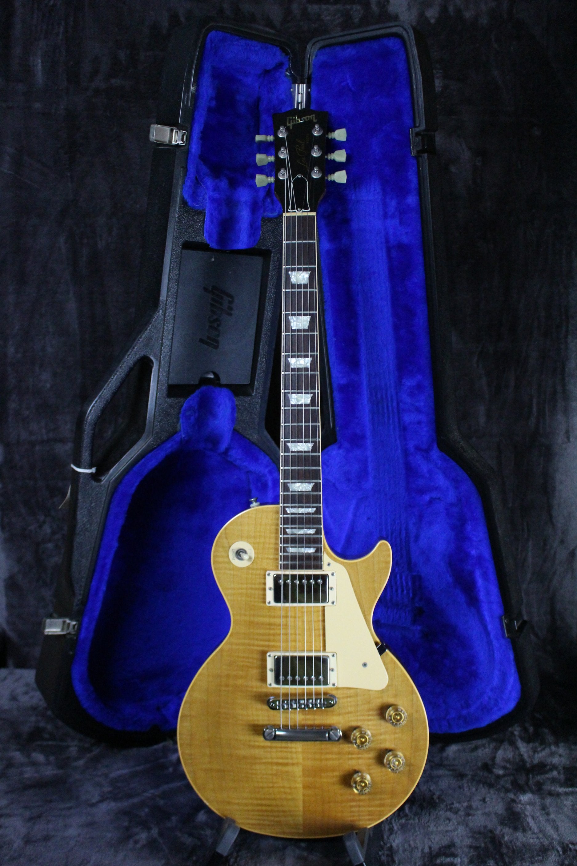 1984 Gibson Les Paul Standard Antique Natural 2-Piece Flame Maple