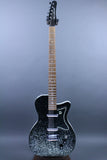 2007 Danelectro Baritone Black Sparkle