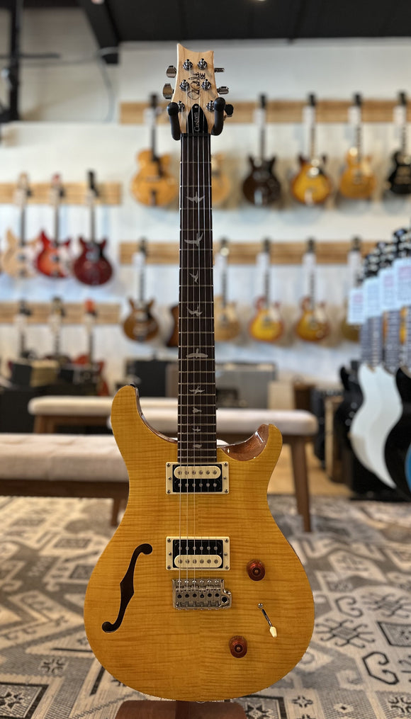 2022 Paul Reed Smith SE Custom 22 Semi-Hollow Santana Yellow