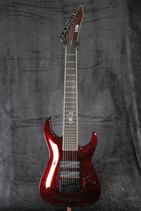 LTD SC-608 8-String Baritone Sparkle Red – Empire Guitars