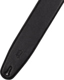 Levy's Leather Right Height Series MRH4GF-BLK Guitar Strap *Free Shipping in the USA*