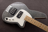 Reverend Mercalli 4 Bass Guitar Black Sparkle  *Free Shipping in the USA*