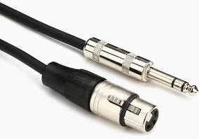 Pro Co BPBQXF-5 Excellines Balanced Patch Cable - XLR Female to TRS Male