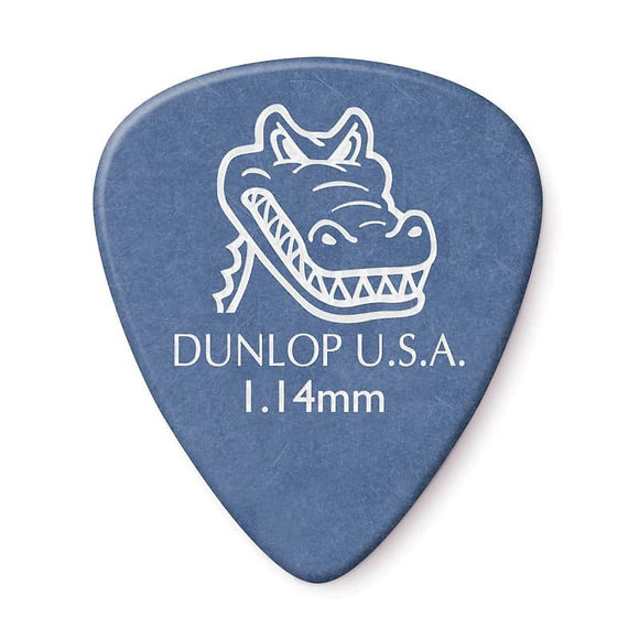 Dunlop Gator Grip Picks 1.14mm, 12 Pack- 417P1.14