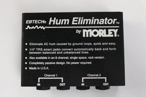 Ebtech Hum Eliminator Used