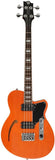 Reverend Dub King Bass Guitar Rock Orange *Free Shipping in the USA*